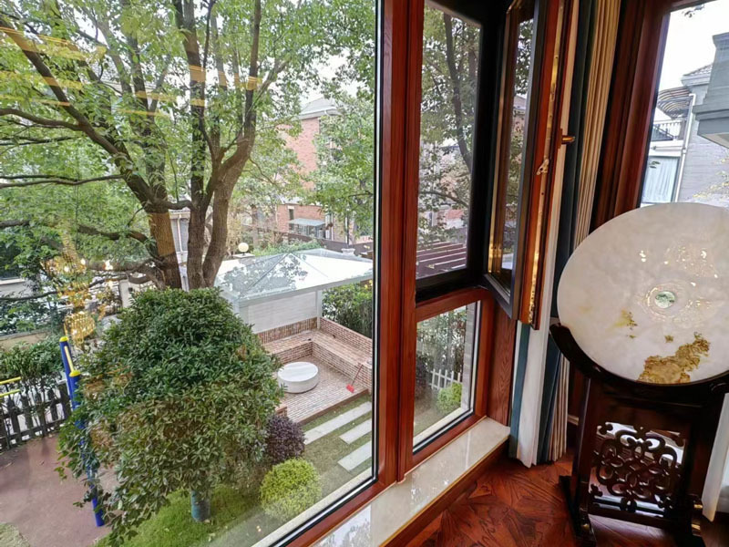 98系列鋁包木雙内開窗