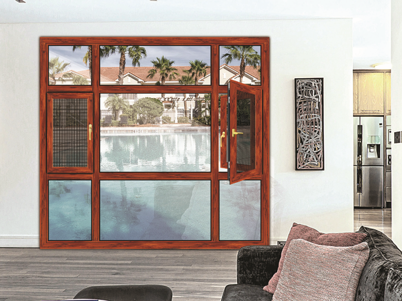 126金剛一體平開門窗系列