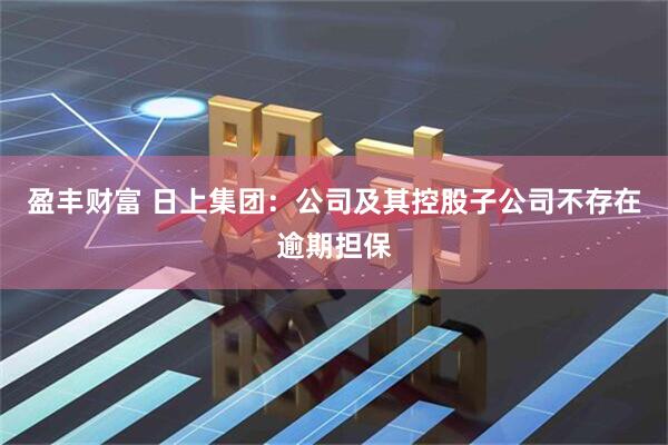 盈丰财富 日上集团：公司及其控股子公司不存在逾期担保