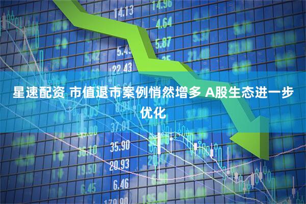 星速配资 市值退市案例悄然增多 A股生态进一步优化